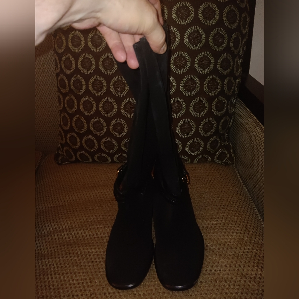 Louis Vuitton Suede & Leather XL Boots Size 7 - Picture 2 of 6